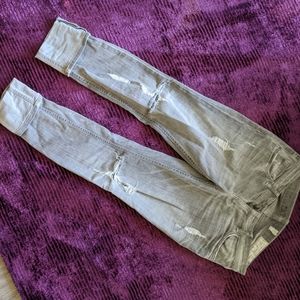All Saints Skinny Gray Jeans (size 27x32)